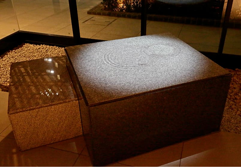 天満切子ガラスアート